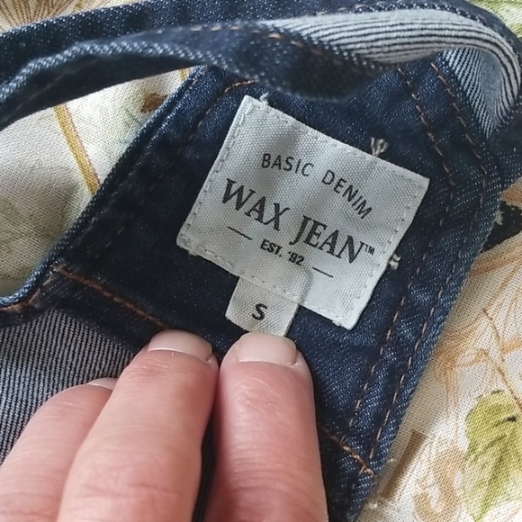 Like New Blue Sz S Wax Jean Shorts Overall - Picture 4 of 4